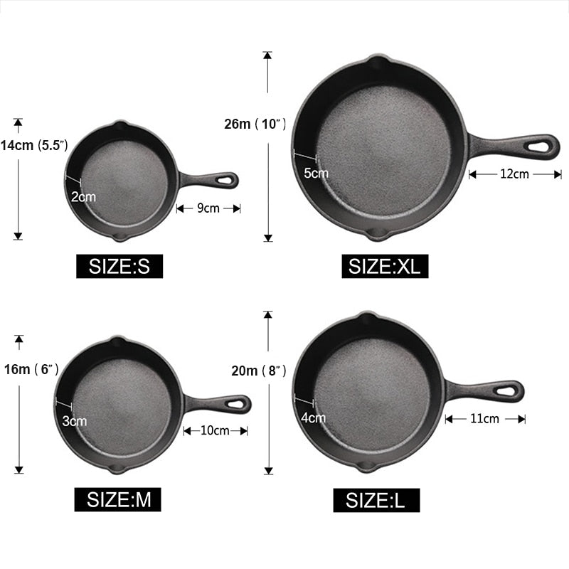 Cast Iron Non-stick Frying Pan